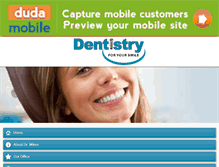 Tablet Screenshot of foryoursmile.com